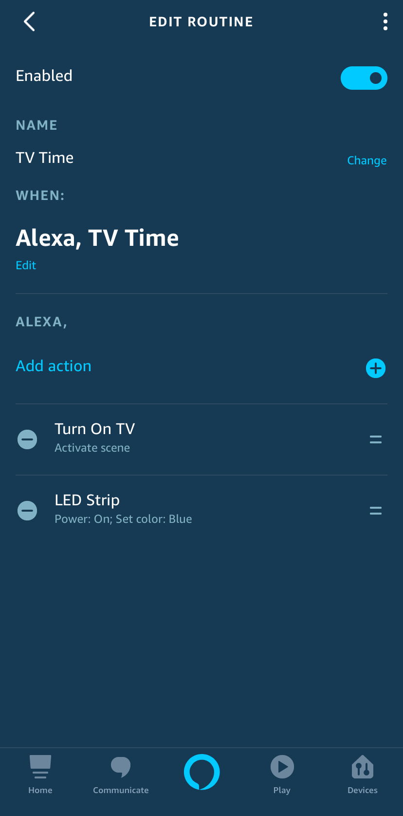 How to link Broadlink scenes with Alexa