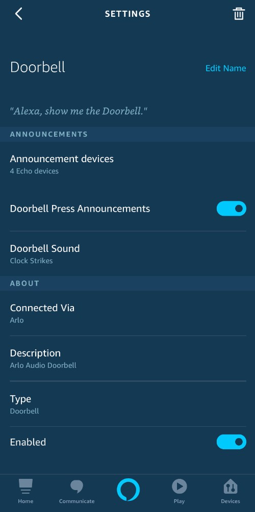 Arlo Audio Doorbell