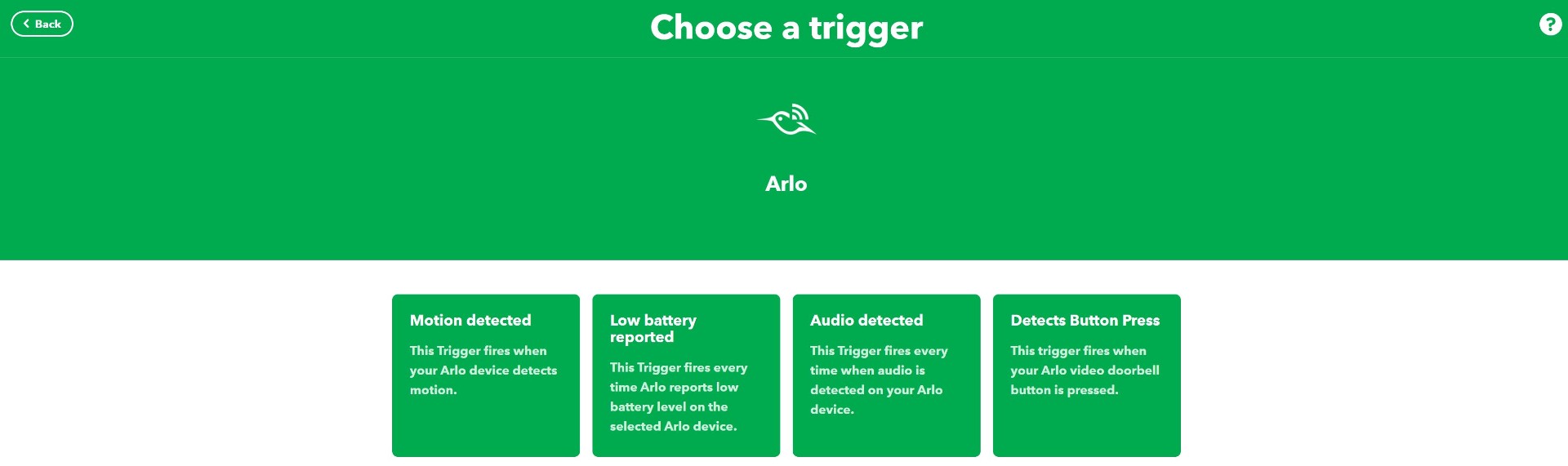 How To Connect Arlo with IFTTT