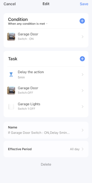 Smart WiFi Garage Door Opener