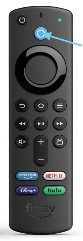 How to turn off blue LED on Fire TV Stick remote?