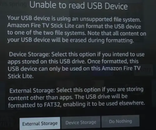 How to free up storage space on Fire TV Stick?